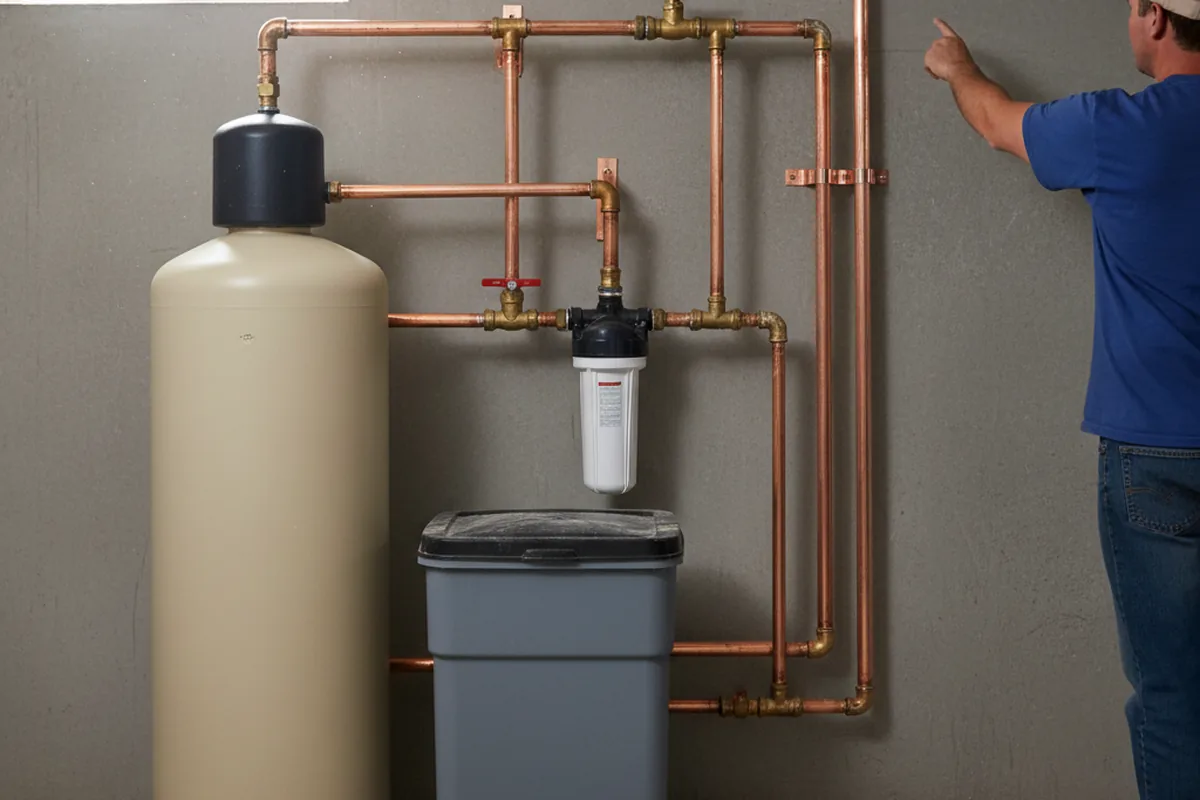 Whole-house water treatment system installed in Toney